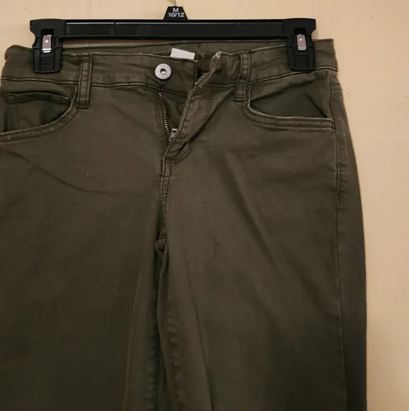 Arizona, Size 1, olive green Jeggings. - Picture 2 of 6
